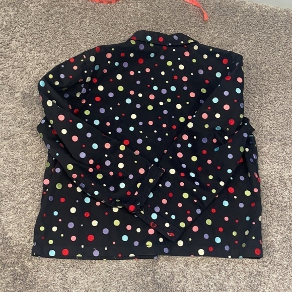 Keren Hart Polka-Dot Button-Front Jacket size L - Picture 10 of 10